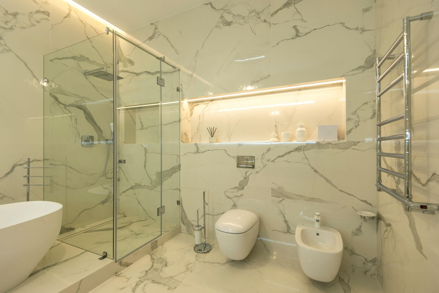 Luxury bathroom remodel