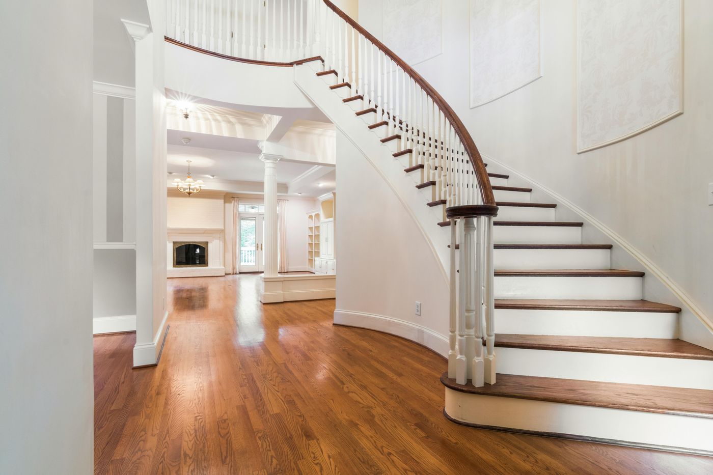 Hardwood flooring installation