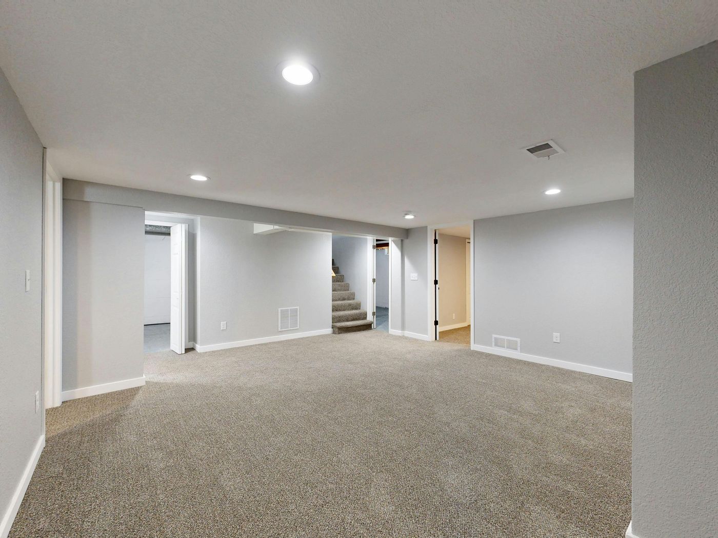 General remodeling — basement finish
